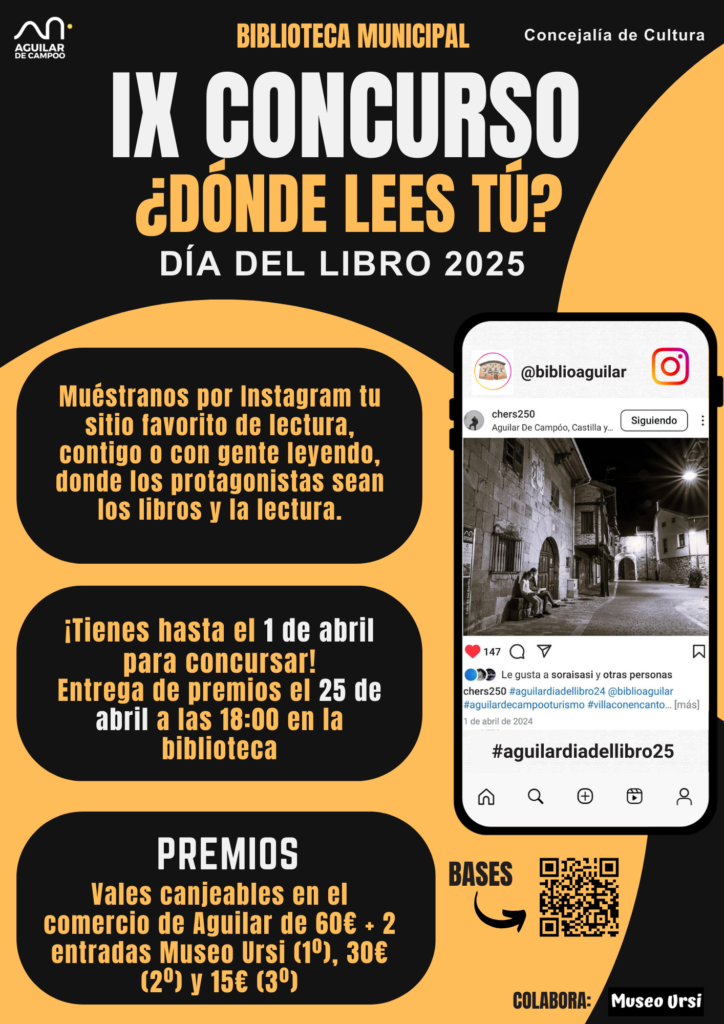 Concursos Día del Libro 2025 en Aguilar de Campoo - Radio Aguilar FM
