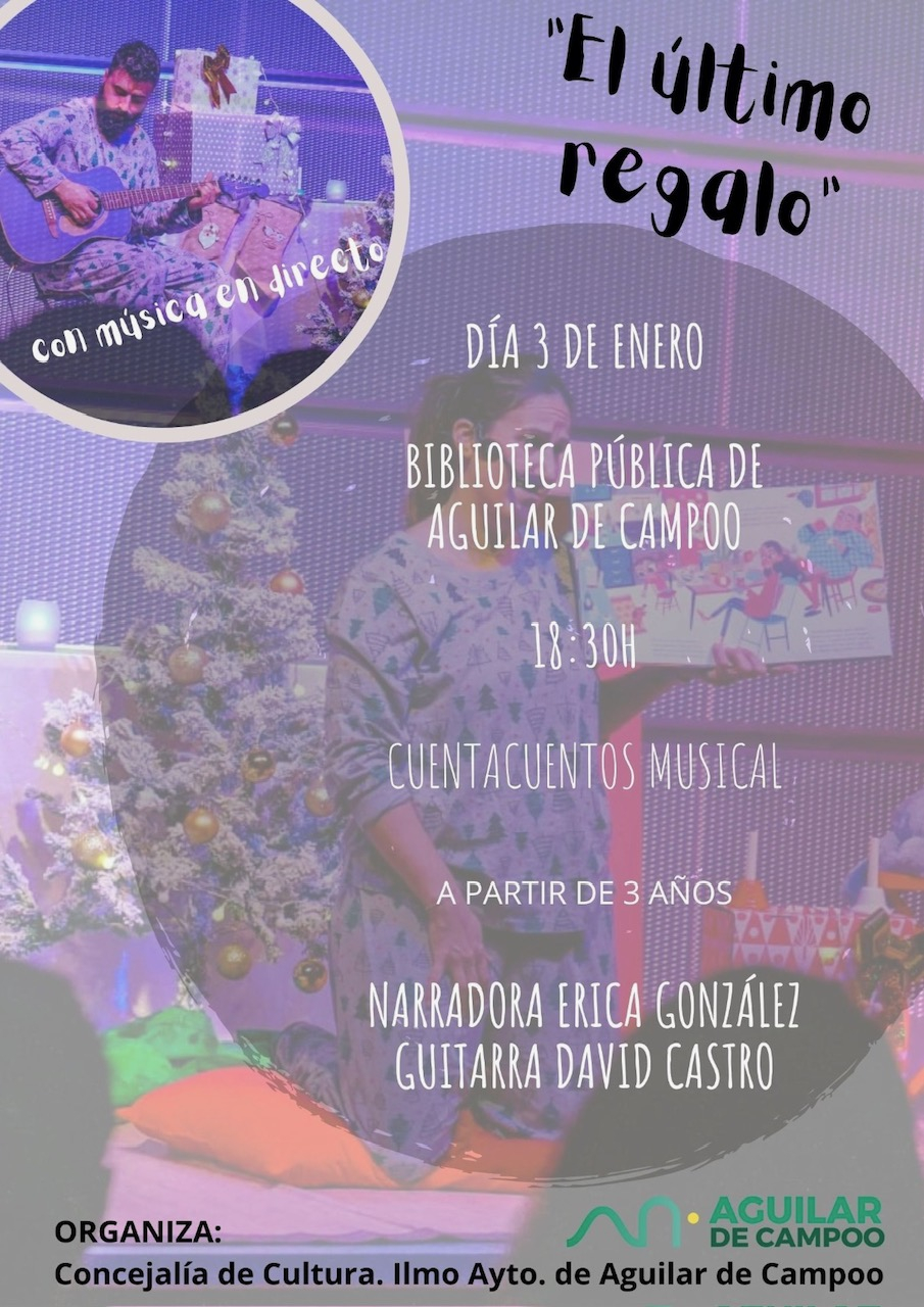 Cuentacuentos musical en la Biblioteca de Aguilar - Radio Aguilar FM